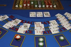 Blackjack table in Nigeria Casinos